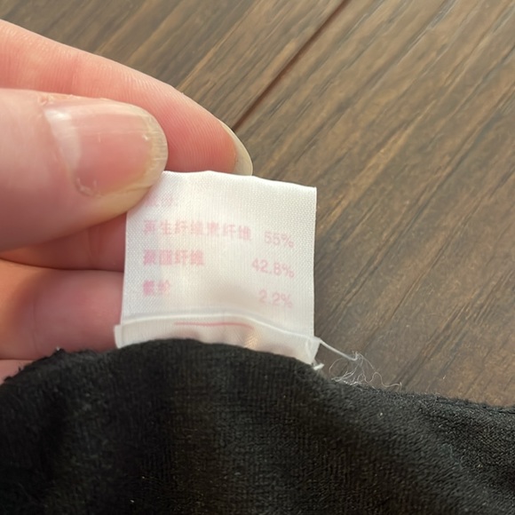 black long sleeve tee - Picture 6 of 8